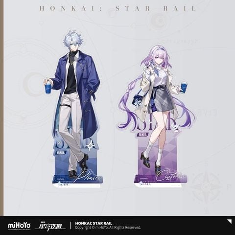  Standee loạt chủ đề Chuyến Du Lịch Tàu Hỏa - Honkai Star Rail x Goodme 