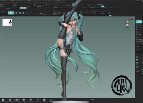  Hatsune Miku ver 2 -  Moku Studio 