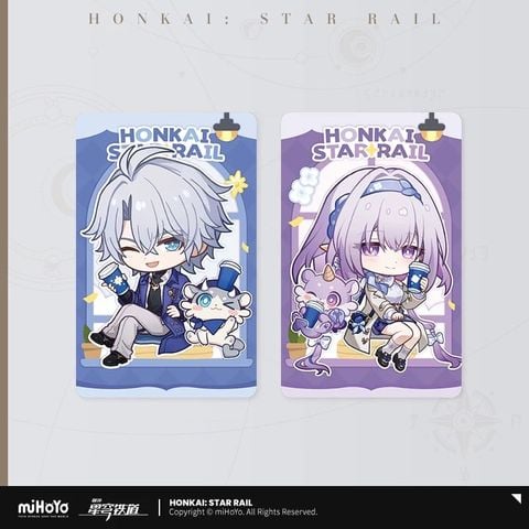  Thẻ sưu tập Q loạt chủ đề Chuyến Du Lịch Tàu Hỏa - Honkai Star Rail 