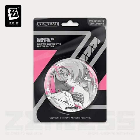  Huy hiệu tròn loạt phim Ý Cảnh phe phái Hội Trí Thức - Zenless Zone Zero 