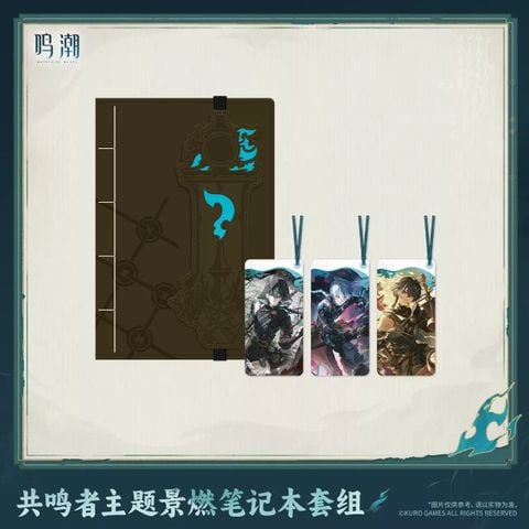  Bộ sổ tay Jingran - Lamplight In Mirage, Sword's Resolve In Heart - Wuthering Waves 