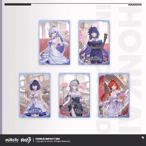  Thẻ sưu tập Kỷ Niệm 10 Năm - Honkai Impact 3 