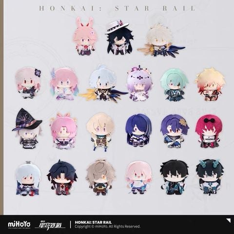  Bộ sưu tập búp bê nhồi bông phiên bản Q - Honkai Star Rail 