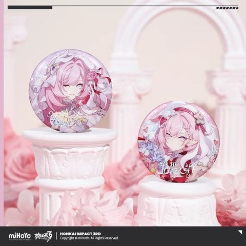 Huy hiệu Elysia - Love Squared - Honkai Impact 3 