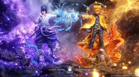  Sasuke & Naruto - Naruto Shippuden - ATELIER DE KONOHA 