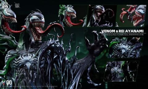  Rei Ayanami: Venom series - Neon Genesis Evangelion - Ready Player 1 Studio x Dark Star Studio 