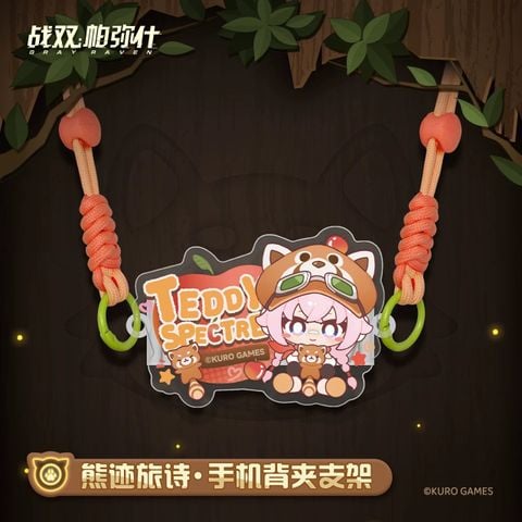  Kẹp điện thoại có dây nhân vật Teddy - Poetic Journey - Punishing: Gray Raven 