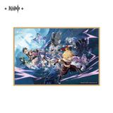  Giấy màu dòng chủ đề Genshin - Genshin Impact 