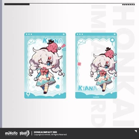  Bộ thẻ hologram & thẻ trong suốt - Cute Beast Paradise series - Honkai Impact 3 
