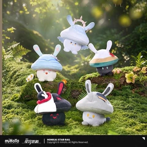  Móc bông Thỏ Sparkly và Nấm Lửa - Honkai Star Rail 
