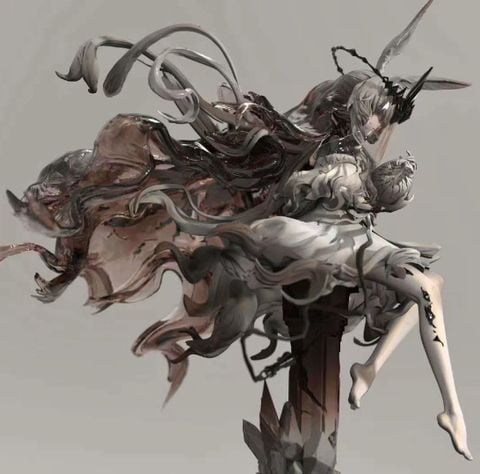  Dark Amiya - Arknights - YJ Studio 