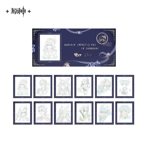  Bộ vé xem phim art nhân vật loạt sự kiện Carnival Gathering 2026 - Genshin Impact 