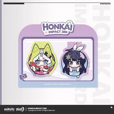  Bookmark nam châm Hồi Ức Mùa Hè - Honkai Impact 3 