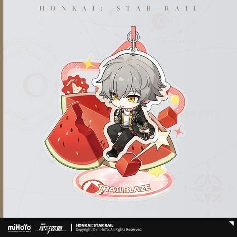  Móc khoá Q acrylic - Fruity Summer series - Honkai Star Rail 