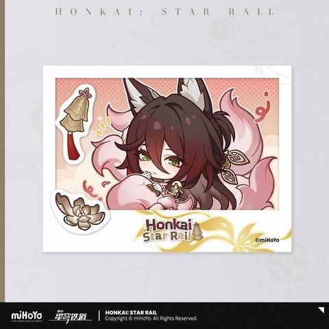  Bộ thẻ film trong suốt chủ đề Album ảnh của Pom-Pom vol.4 - Honkai Star Rail 