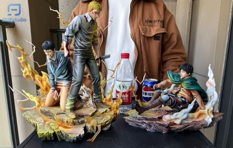  Reiner & Bertholdt & Eren - Attack on Titan - JiaJian Studio 