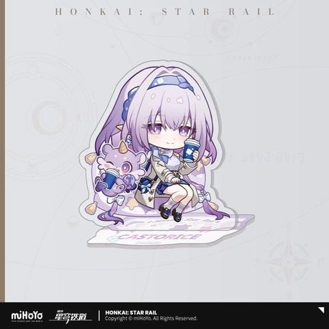  Standee Q loạt chủ đề Chuyến Du Lịch Tàu Hỏa - Honkai Star Rail 