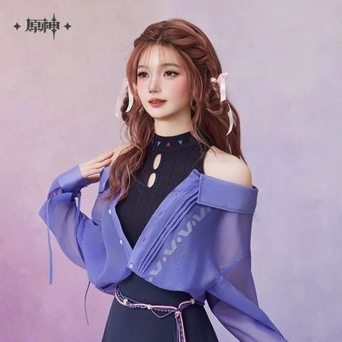  Set áo sơ mi dệt kim chủ đề Citlali - Genshin Impact 