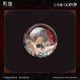  Huy hiệu chủ đề Night Tales ver B - Wuthering Waves x MarchMonster·Goods 