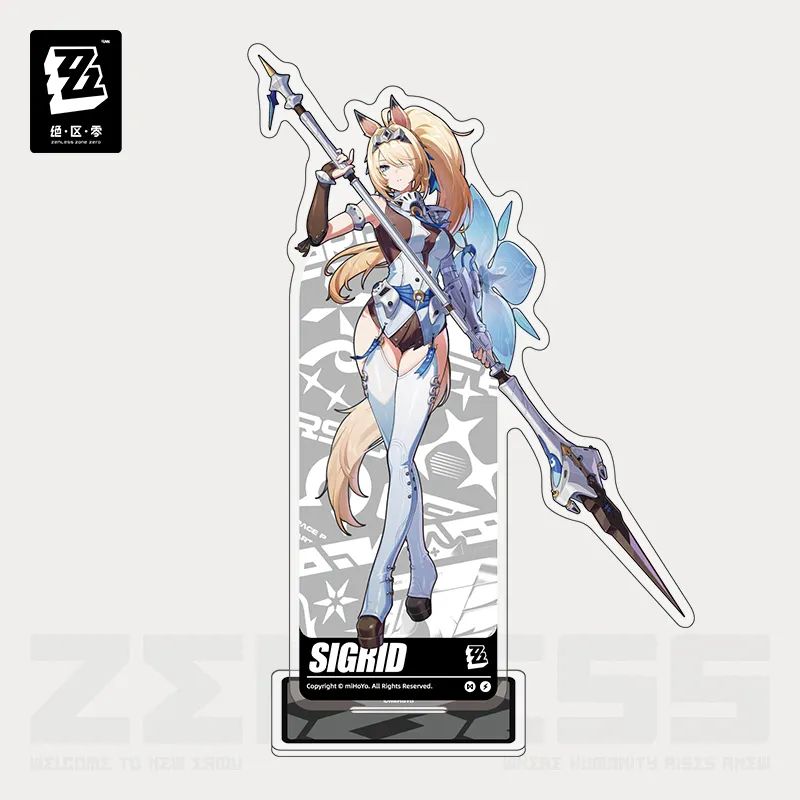  Standee Người Đại Diện phe phái Cục Tuần Tra Không Gian - Zenless Zone Zero 
