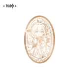  Huy hiệu kim loại chủ đề Kỷ Niệm 5 Năm - Genshin Impact 