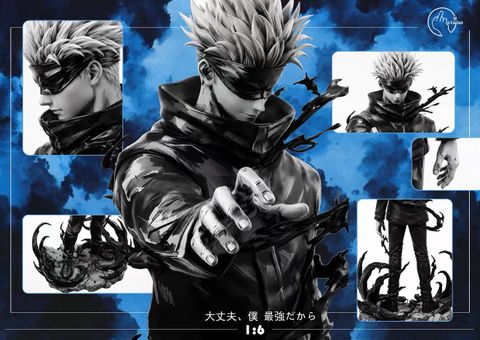  Gojo Satoru x Ryomen Sukuna - Jujutsu Kaisen - Jian Studio 
