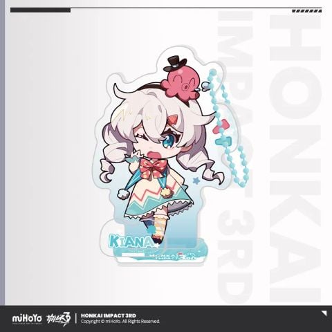  Standee dạng móc khóa - Cute Beast Paradise series - Honkai Impact 3 