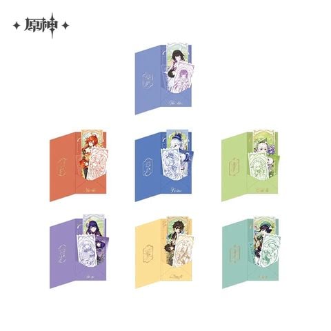 Bộ sưu tập vé chủ đề Kỷ Niệm 5 năm - Genshin Impact 