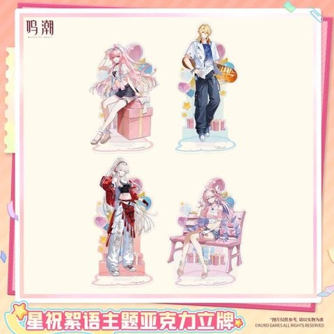  Standee acrylic chủ đề Star Blessing Whispers - Wuthering Waves 
