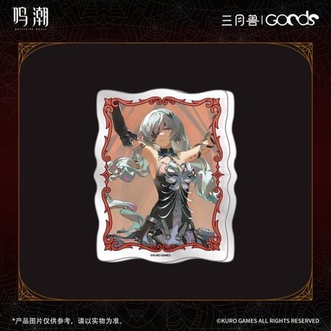  Thẻ trong suốt chủ đề Night Tales - Wuthering Waves x MarchMonster·Goods 