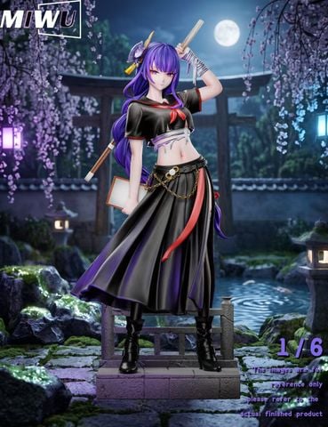  Raiden Shogun & Yae Miko - Genshin Impact - Miwu Studio 