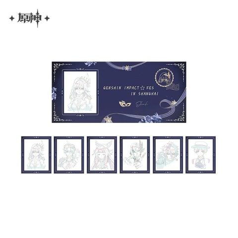  Bộ vé xem phim art nhân vật loạt sự kiện Carnival Gathering 2026 - Genshin Impact 