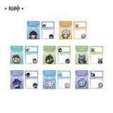  Sổ ghi chú Q loạt biểu cảm nhân vật vùng đất Nod Krai - Genshin Impact 