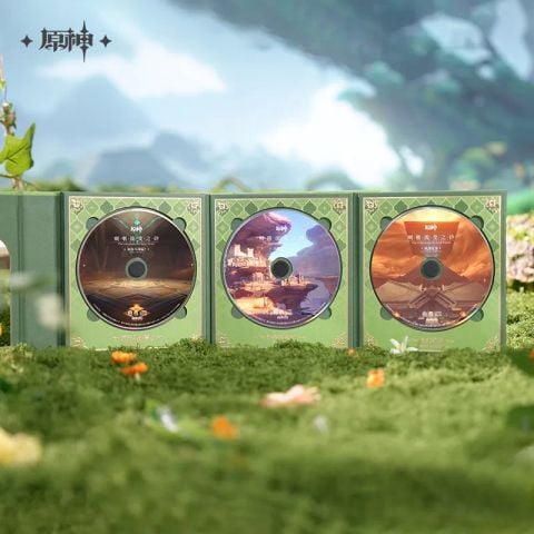  Bộ đĩa CD vùng đất Sumeru - Genshin Impact 