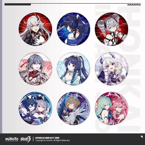  Bộ huy hiệu Valkyrie - Honkai Impact 3 