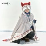  Khăn choàng & găng tay chủ đề Alyosha - Genshin Impact 