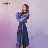  Set áo sơ mi dệt kim chủ đề Citlali - Genshin Impact 