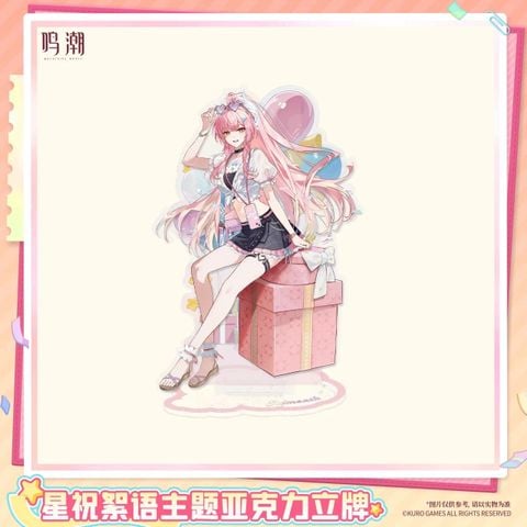  Standee acrylic chủ đề Star Blessing Whispers - Wuthering Waves 