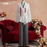  Bộ pijama nhân vật Arlecchino chủ đề Tiệc Trà Đêm Khuya - Genshin Impact 