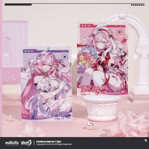  Bộ thẻ Elysia - Love Squared - Honkai Impact 3 