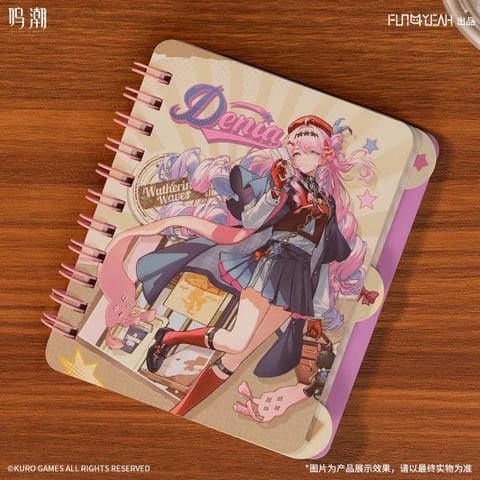  Sổ tay mini chủ đề Tidal Letter - Wuthering Waves - Kuro Games x FUN4YEAH 