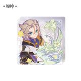  Huy hiệu tròn và khối acrylic nhân vật Voicemail of Fragrance - Genshin Impact 