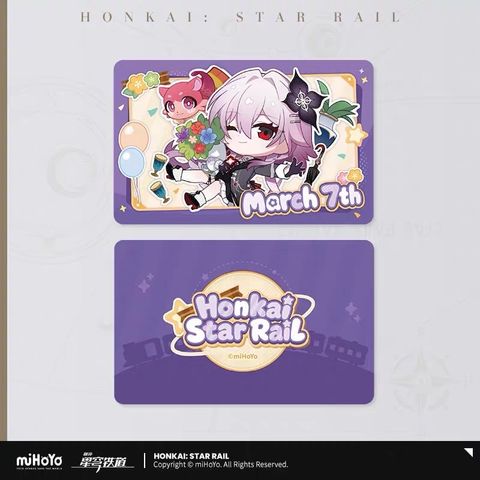  Thẻ sưu tầm Q chủ đề Lễ Hội Mùa Thu - Honkai Star Rail 