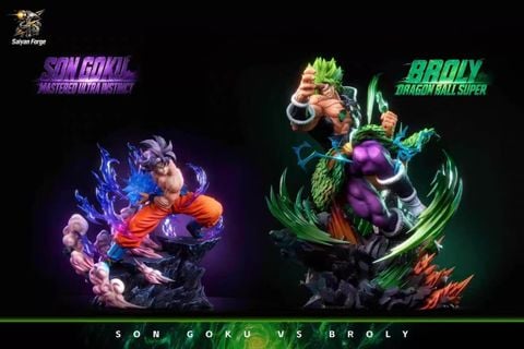  Son Goku Vs Broly - Dragon Ball - Saiyan Forge 