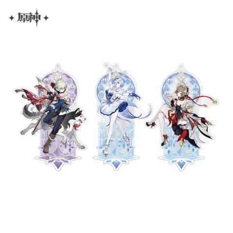  Standee nhân vật vùng đất Snezhnaya - Genshin Impact 