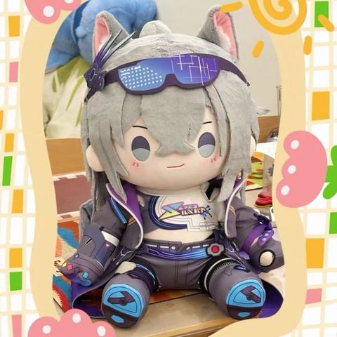 Búp bê bông Silver Wolf LV.999 - Honkai Star Rail - Mantou 