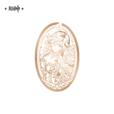  Huy hiệu kim loại chủ đề Kỷ Niệm 5 Năm - Genshin Impact 