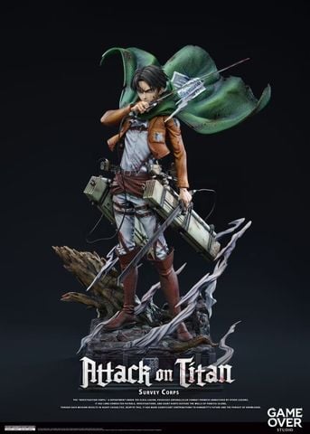  Levi Ackerman - Attack on Titan - Game Over Studio 