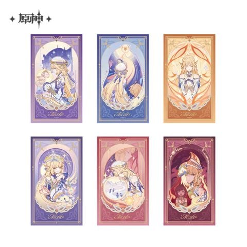 Bộ Thẻ Hologram Chức Trách Của Thiên Sứ - Genshin Impact 