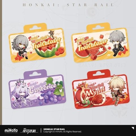  Kẹp acrylic Q - Fruity Summer series - Honkai Star Rail 